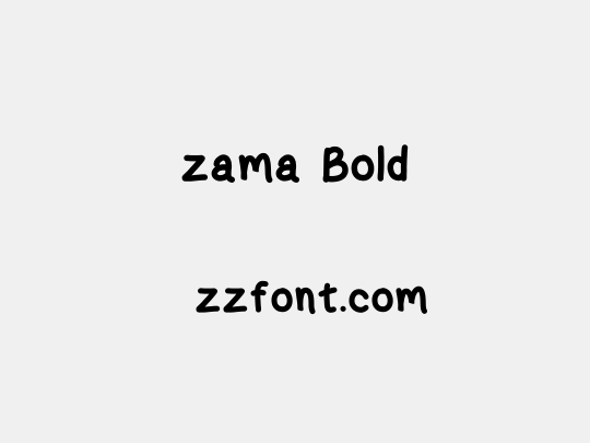zama Bold