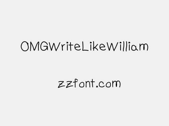 OMGWriteLikeWilliam