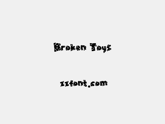 Broken Toys