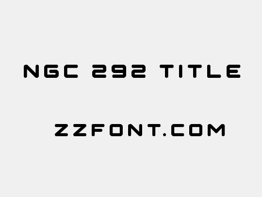 NGC 292 Title