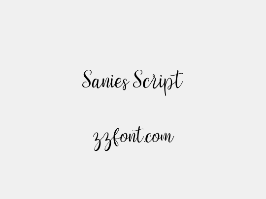 Sanies Script