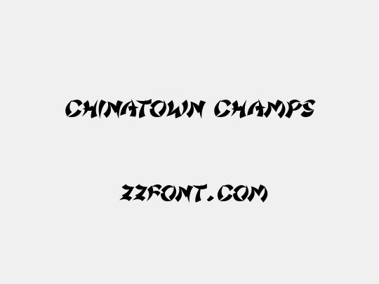 Chinatown Champs