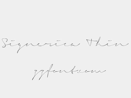 Signerica Thin