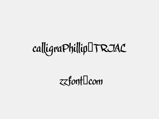calligraPhillip_TRIAL
