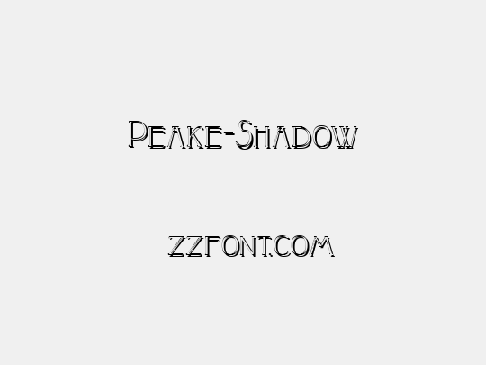 Peake-Shadow