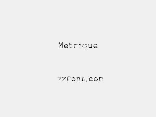 Metrique