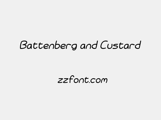 Battenberg and Custard