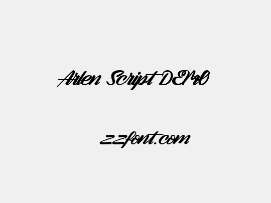 Arlen Script DEMO