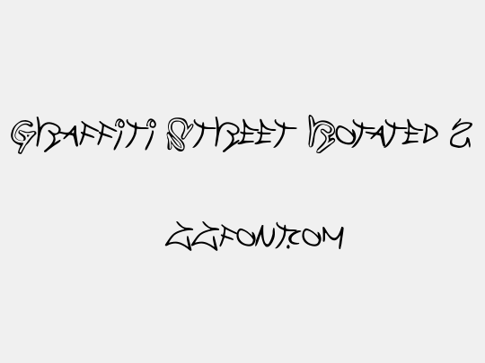 Graffiti Street Rotated 2