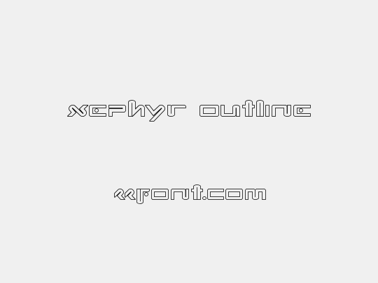 Xephyr Outline