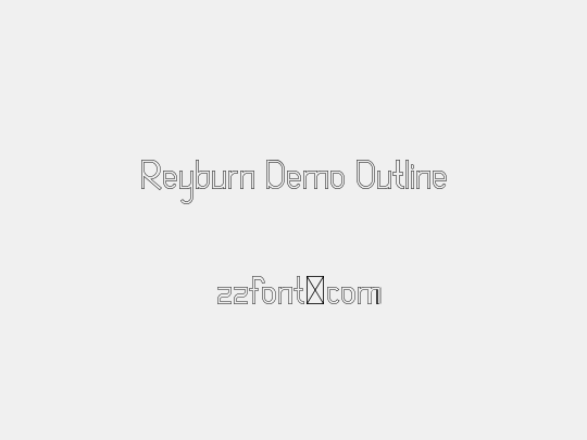 Reyburn Demo Outline