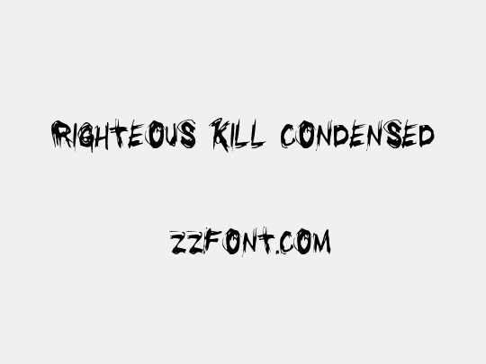 Righteous Kill Condensed
