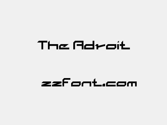 The Adroit