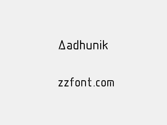 Aadhunik