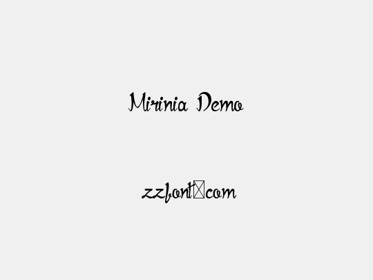 Mirinia Demo