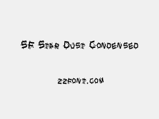 SF Star Dust Condensed