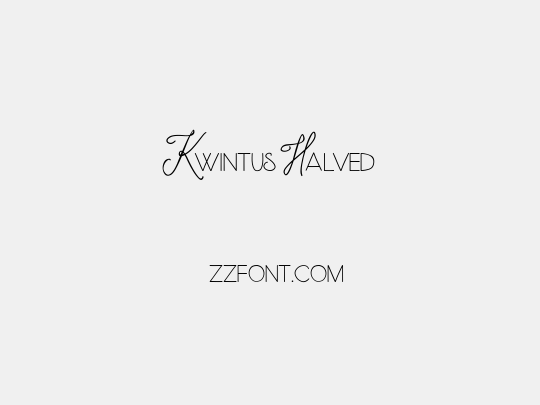 Kwintus Halved