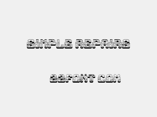 Simple Repairs