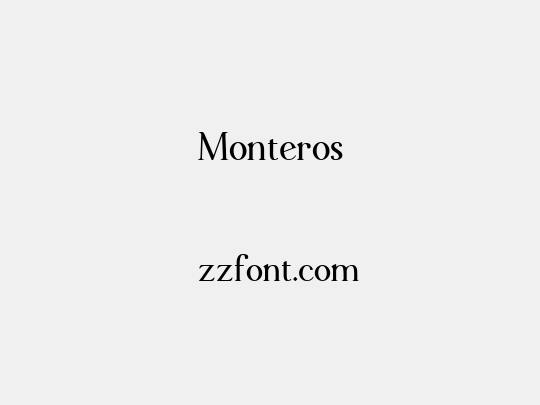 Monteros