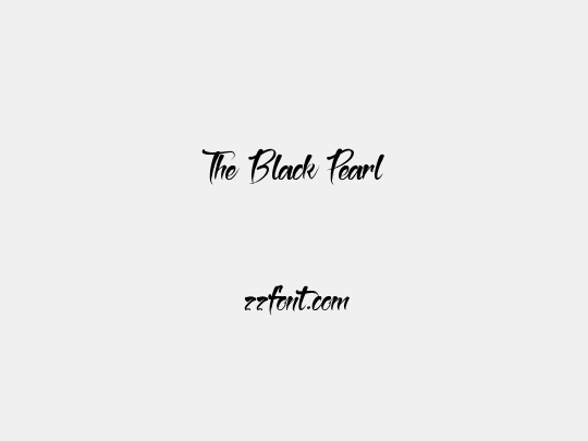 The Black Pearl
