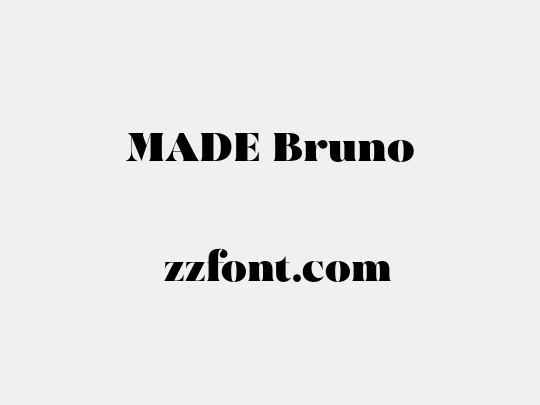 MADE Bruno