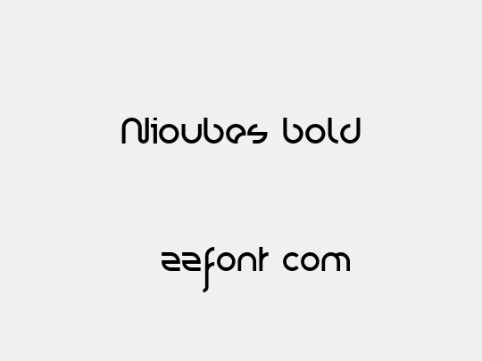 Nioubes bold