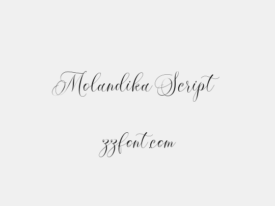 Molandika Script