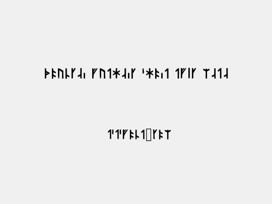 Younger Futhark Short Twig Made