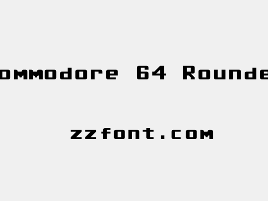 Commodore 64 Rounded