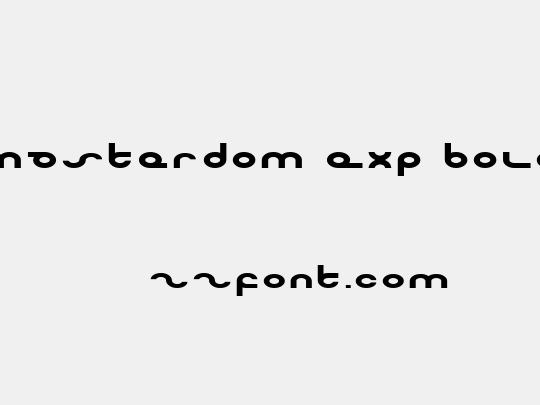 Masterdom Exp Bold