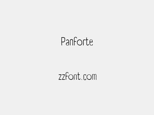 Panforte