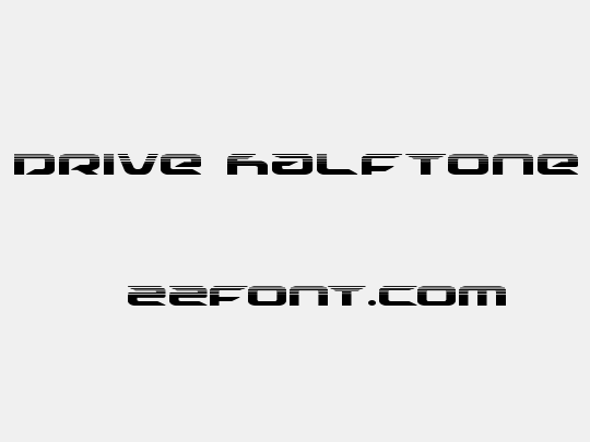Drive Halftone