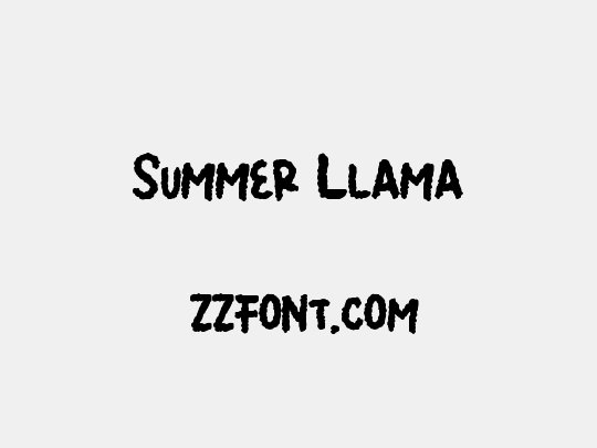 Summer Llama