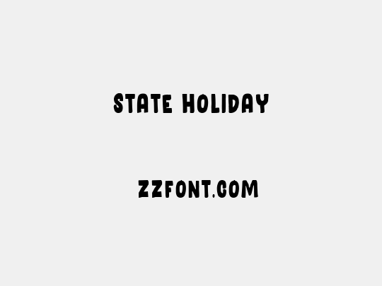 State Holiday