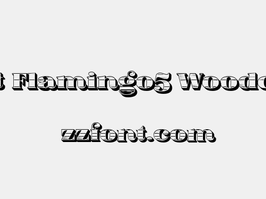 Fat Flamingo5 Woodcut