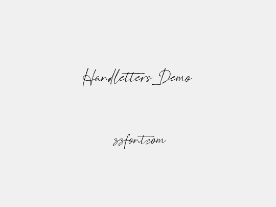 Handletters_Demo