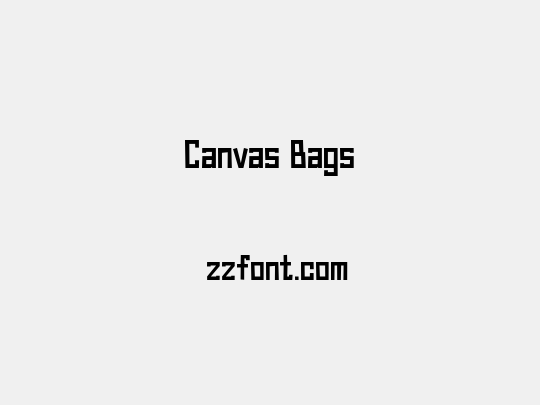 Canvas Bags