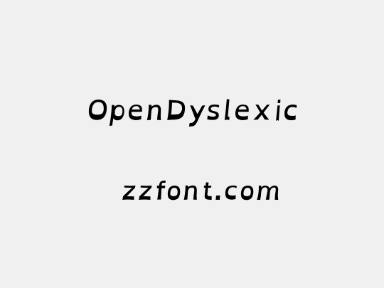 OpenDyslexic