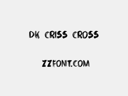 DK Criss Cross