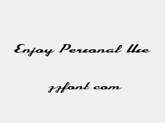 Enjoy Personal Use