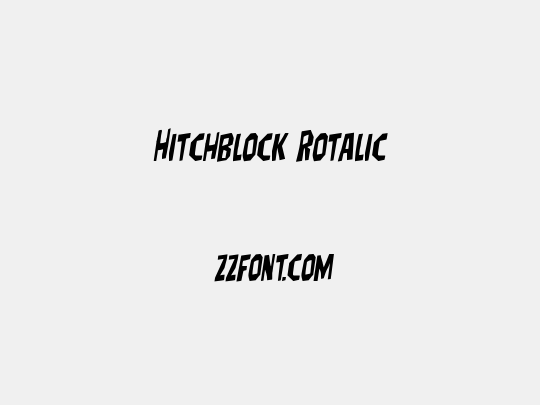 Hitchblock Rotalic