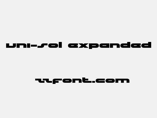 uni-sol expanded