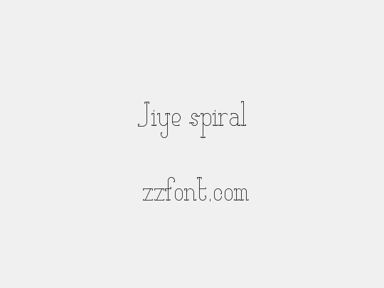 Jiye spiral
