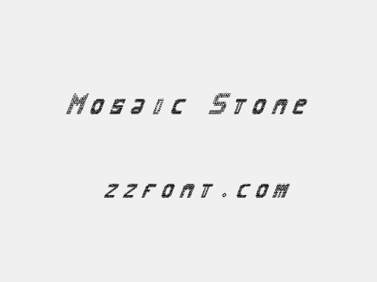 Mosaic Stone