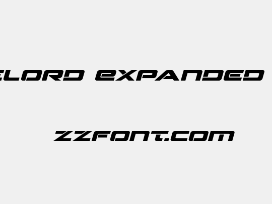 Strikelord Expanded Italic