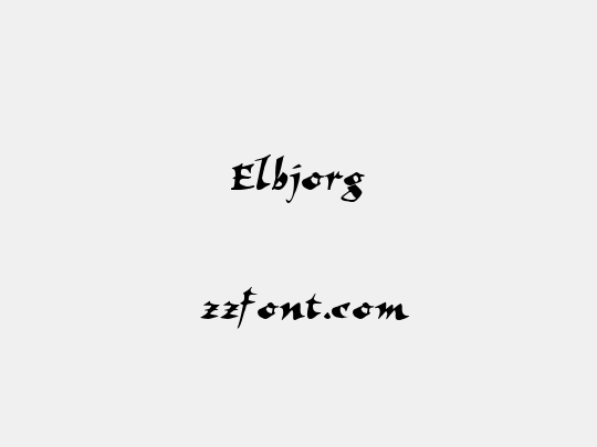 Elbjorg