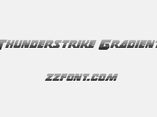 Thunderstrike Gradient