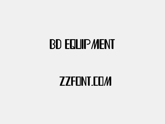 BD Equipment