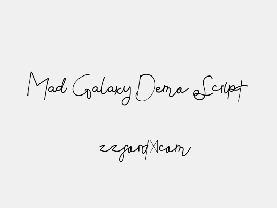 Mad Galaxy Demo Script
