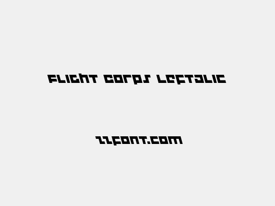 Flight Corps Leftalic
